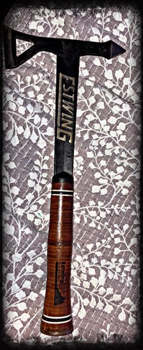Vintage estwing leather handle - vintage, leather-handle
